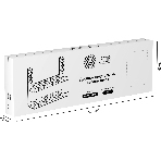 Кабель-канал Cactus CS-CM-400-2WT для столов 40x13.4x34.2 см белый, фото5
