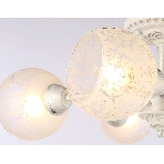 Светильник Ambrella light TR3062/5 WH/SL/FR белый/серебро/белый матовый E27/5 max 40W D615*245, фото3