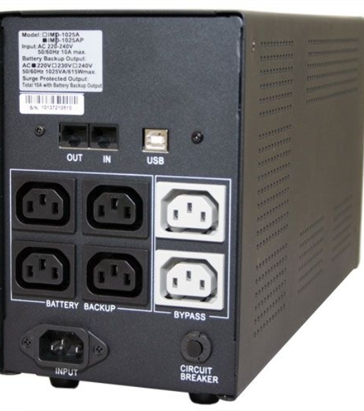Источник бесперебойного питания Powercom Imperial IMP-3000AP 1800Вт 3000ВА черный