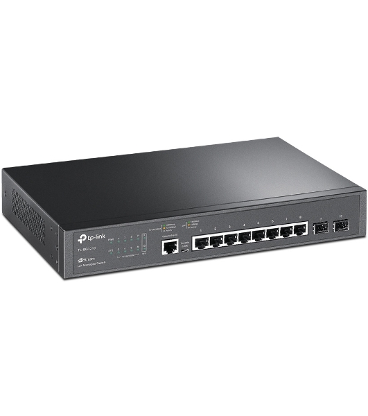 Коммутатор TP-Link SMB TL-SG3210 JetStream 8-Port Gigabit L2 Lite Managed Switch with 2 SFP Slots
