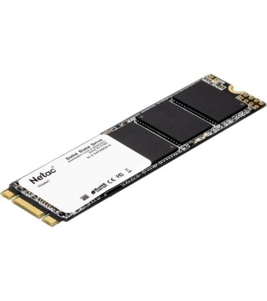 Накопитель SSD Netac N535N, 256Gb, M.2 2280, SATA-III, R/W 540/490