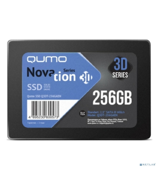 Накопитель SSD QUMO 256GB QM Novation Q3DT-256GAEN SATA3.0