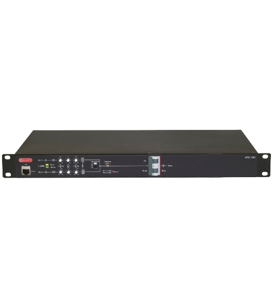 Автоматический ввод резерва Elemy ATS-1203/16/S/E/DO, 1U, 220B, 16A, Ethernet, Digital Output, in (2) C20, out (1) C19 (6) C13