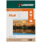 Фотобумага Lomond односторонняя матовая, 120г/м2,A4 (21X29,7)/25л. для струйной печати, фото6
