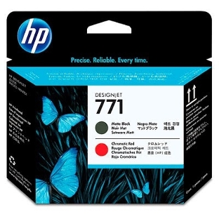 Картридж струйный HP CE017A черный матовый/хроматический красный печатающая головка для HP DJ Z6200