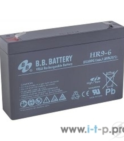 Батарея для ИБП B.B.Battery HR 9-6 6В 9А·ч