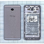 Задняя крышка для Meizu M5 Note темно-серый, фото 1