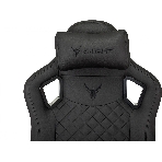 Кресло Knight Craft черный, экокожа, 120 кг, механизм качания, фото26