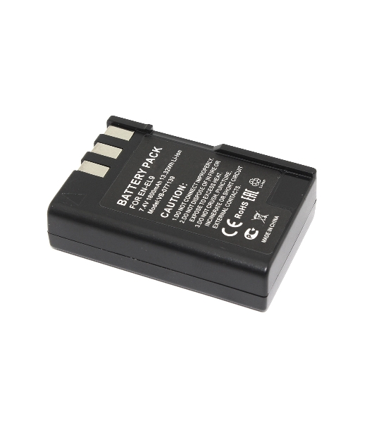 Аккумуляторная батарея для фотоаппарата Nikon D40, D60 (EN-EL9) 7,4V 1800mAh Li-ion