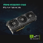 Видеокарта ASUS PRIME-RTX 5070TI-O16G RTX 5070TI HDMIx1,DPx3,16G,D7, фото30