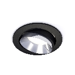 Комплект встраиваемого поворотного светильника Ambrella light XC7652022 SBK/PSL черный песок/серебро полированное MR16 GU5.3 (C7652, N7032), фото3