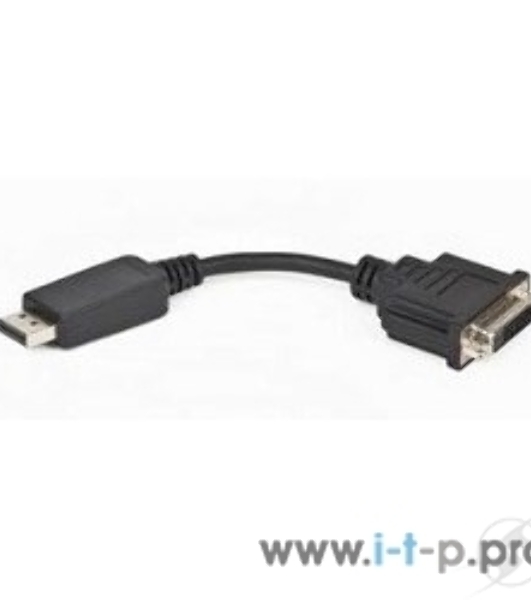 Переходник DisplayPort - DVI Cablexpert A-DPM-DVIF-002, 20M/19F, черный, пакет