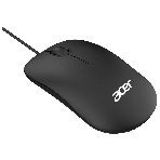 Мышь проводная Acer OMW122 черный, 1200 dpi, USB, кнопки - 3, фото10