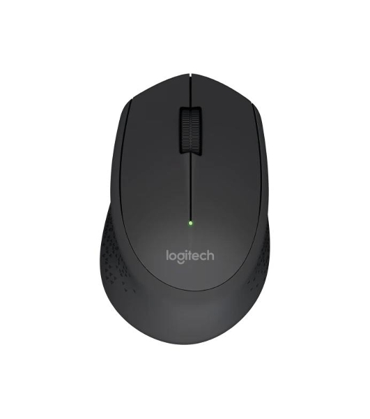 Мышь беспроводная Logitech M280 черный, 1000 dpi, радиоканал, USB, кнопки - 3