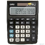 Калькулятор настольный Deli E1238 black черный 12-разр. 1003509, фото 1