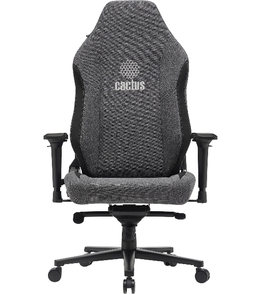 Кресло Cactus CS-CHR-MAG-GY серый, экокожа