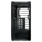 Компьютерный корпус без блока питания HSPD F711-TGbK, Panoramic Full Tower, Black, TG, 0.7 SPCC, no fans ATX, mATX, mITX 190/420/280мм 2x2.5', 2x3.5', 7xPCI 1xUSB-A 3.0, 1xUSB-C 445x235x475мм, фото18