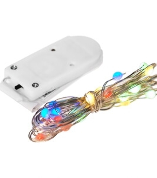 Умная гирлянда Neon-night Роса с крупными каплями 20м 200 LED RGB IP20 прозрачный провод USB