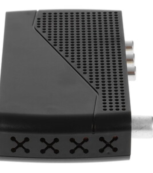 Приставка для цифрового ТВ Hyundai H-DVB500 черный, DVB-T2, DVB-T, DVB-C, HDMI, USB 2.0 х2
