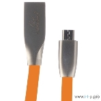 Кабель USB2.0 Cablexpert CC-G-mUSB01O-1M, AM/microB, серия Gold, длина 1м, оранжевый, блистер, фото3