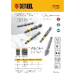 Набор бит Denzel двухстор., PH2-PH1х45 мм, сталь S2, 10 шт., фото6