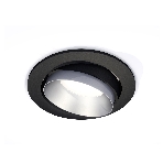 Комплект встраиваемого поворотного светильника Ambrella light XC7652023 SBK/MCH черный песок/хром матовый MR16 GU5.3 (C7652, N7033), фото3