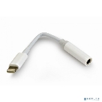 Переходник USB Cablexpert CCA-LM3.5F-01-W, Lightning/Jack3.5F, белый, фото3