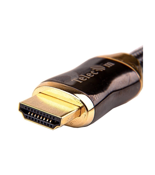 Кабель HDMI 19M/M,ver. 2.1, 8K@60 Hz 2m метал разъемы, нейлоновая оплетка Telecom TCG300-2M