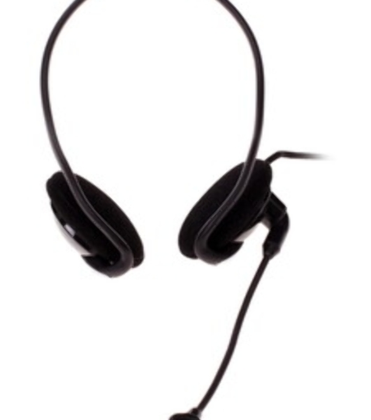 Гарнитура Ritmix RH-331M чёрный, проводная, 3.5 мм