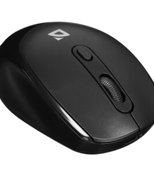 Мышь беспроводная Defender Vision MS-376 белый, 1600 dpi, радиоканал, Bluetooth, USB, кнопки - 4