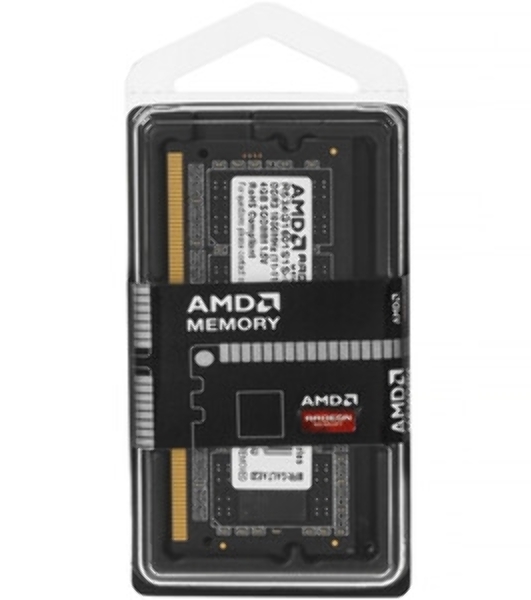 Оперативная память AMD Radeon R5, DDR3, 4Gb (1x4GB), 1600MHz, CL11, SO-DIMM