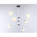 Светитльник Ambrella Light TR2512/6 WH/BK белый/черный G9/6 max 10W D970*830, фото3