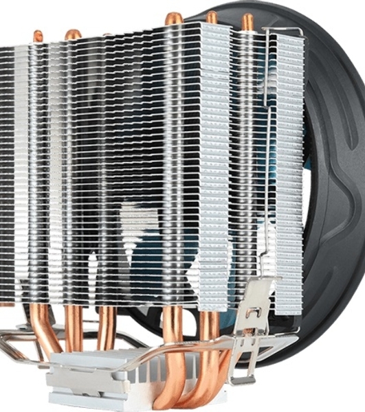 Кулер для процессора AeroCool/Formula Verkho 3 Plus серебристый, 120 мм, алюминий/медь, 2000 об/мин, 26.7 дБ, 4 pin, 125 Вт, 134 мм