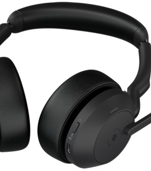 Гарнитура Jabra Evolve2 55 чёрный, беспроводная, Bluetooth, до 16 ч