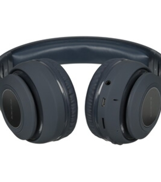 Беспроводные/проводные наушники Borofone BO17 голубой, накладные, Bluetooth + проводной, складная конструкция, до 7 ч