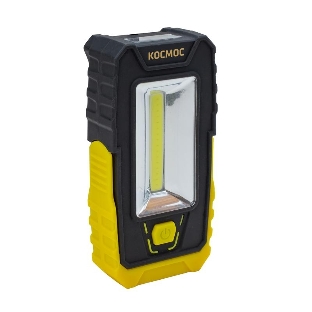 Фонарь Космос 5Вт СОВ 3LED клипса для крепл. магнит поворотная подставка 3хААА