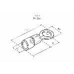 Наконечник кольцевой изолированный Rexant ø 6.5 мм 0.5-1.5 мм² (НКи 1.5-6/НКи 1,25-6) красный, фото3