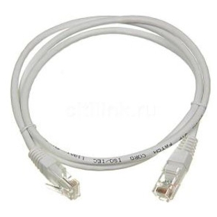 Патч-корд LANMASTER FTP TWT-45-45-2.0/S-GY_10PC вилка RJ-45-вилка RJ-45 кат.5е 2м серый ПВХ (уп.:1шт)