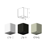 Корпус светильника C7840 SWH белый песок 95*95*H100mm MR16 GU5.3, фото8