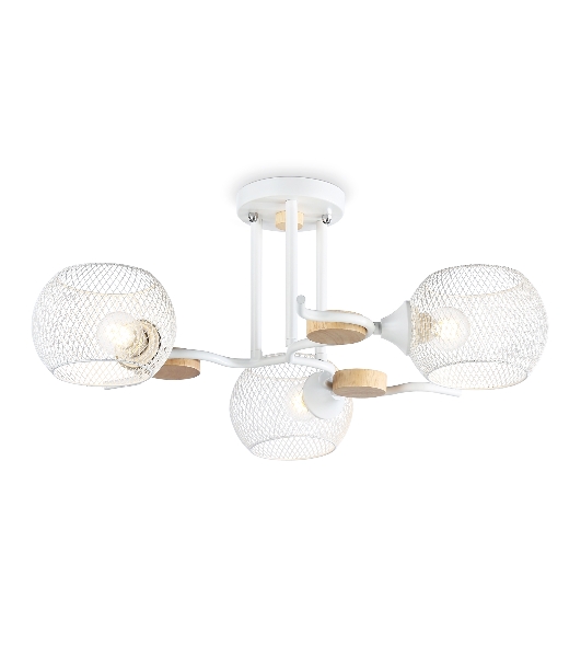 Светильник Ambrella light TR80163/3 WH белый E27/3 max 40W D580*220