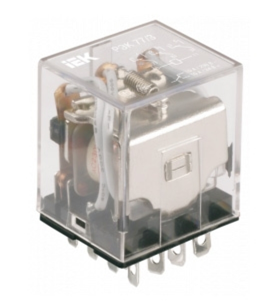 Реле РЭК 77-3 10А 220В АС IEK RRP10-3-10-220A