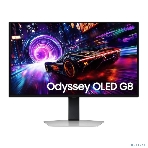 Монитор 27' Samsung Odyssey OLED G8 S27FG812SIXCI OLED 3840x2160, 240 Гц, 0.03 мс, 16:9, 250 кд/м², 2xHDMI 2.1, DP 1.4, USB Hub (2x USB 3.0), FreeSync, G-Sync, HDR10+, черный/серебристый, фото17