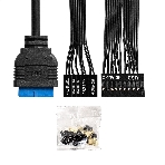 Компьютерный корпус Desktop ExeGate MI-302U-350 (mATX/mini-ITX, TPS350 8см, 1хUSB+1хUSB 3.0, HD аудио, черный), фото7