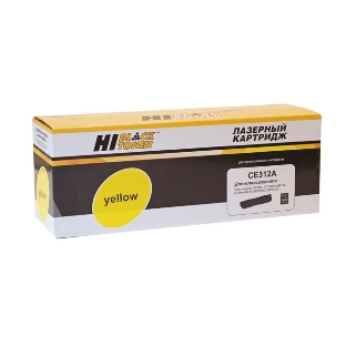 Картридж лазерный Hi-Black CE312A  для HP CLJ CP1025/CP1025nw/Canon LBP-7010C/7018C, Y 1 K с чипом
