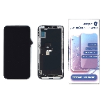 Дисплей Amperin для Apple iPhone X в сборе с тачскрином (Soft Oled), черный, фото4