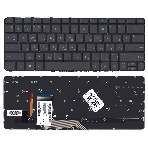 Клавиатура для ноутбука HP Spectre X360 13-4000 черная с подсветкой, фото3
