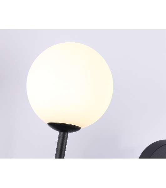 Светильник Ambrella light FL66389/3 BK черный 4W 4200K+G9+GU10 378*200*100