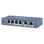 Коммутатор Hikvision DS-3E0106HP-E, 4×100 Мбит/с PoE + 2×100 Мбит/с, неуправляемый, фото6