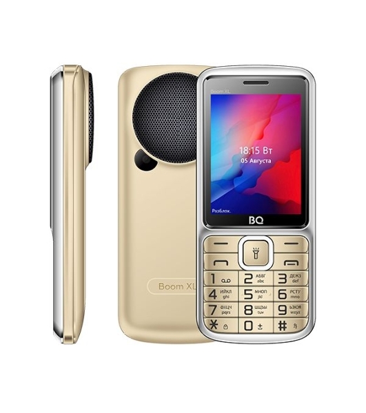 Мобильный телефон BQ 2810 BOOM XL золотистый