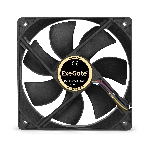 Вентилятор для корпуса ExeGate E12025S4P-PWM черный, 120 мм, 1500 об/мин, 25 дБ, 4 pin, фото2